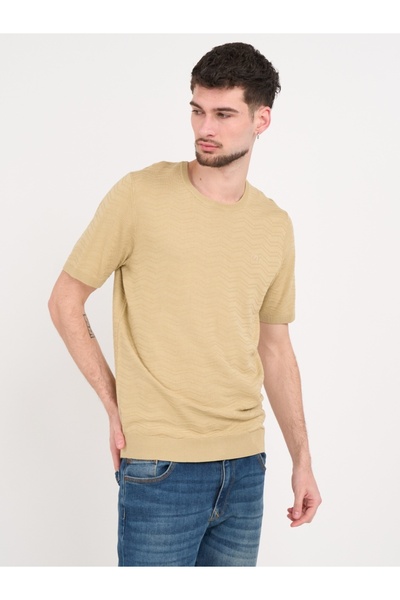 Timeout - Tricou barbat de culoare uniforma si detalii