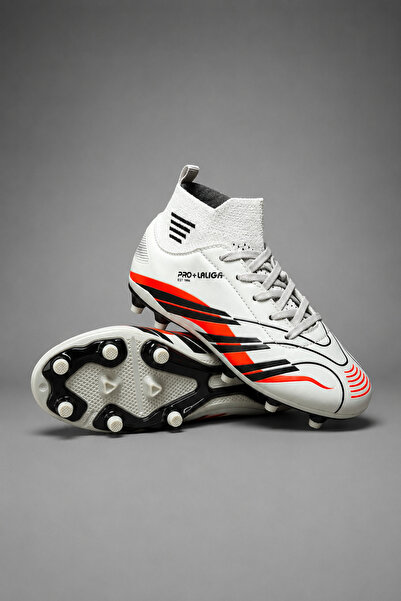 AİRBOOM Pro+Laliga Sock-Style Turf and Grass Ground Football Shoes for Kids/Y...