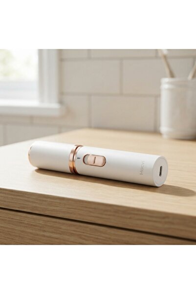 DeaL Epilator facial electric cu LED și lame placate cu aur de 18K — Îngrijir...