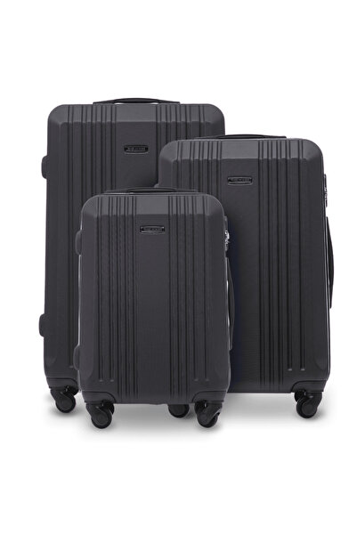WINGS BRAND Set de 3 valize WINGS KESTREL NEGRE