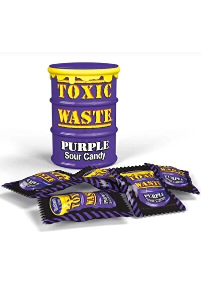 Toxic Waste Purple Mor Sour Candy 42 gr