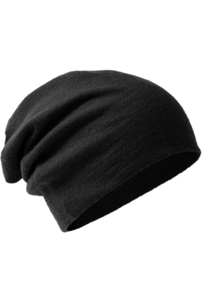 Morvena Picks Căciulă tricotată din lână, unisex, pălărie din lână cu două st...