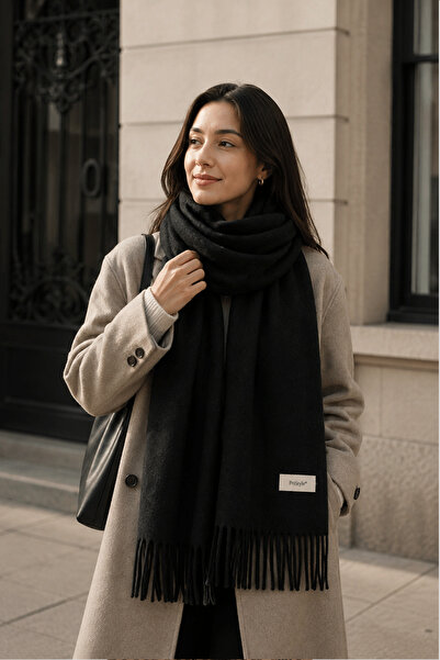 PriStyle Fular Dama din Lana, Lung si Moale, Esarfa Eleganta Oversized pentru...