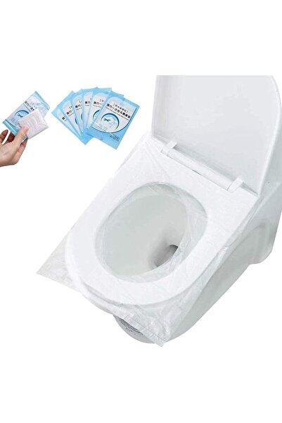 Mirfa Disposable, Waterproof & Non Flushable Toilet Seat Covers (Pack of 50)