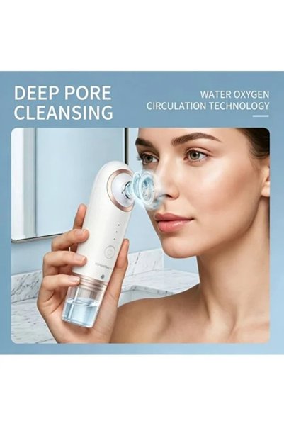 Yallabena 4-in-1 Facial Pore Vacuum Blackhead Remover – Rechargeable Skin Cle...