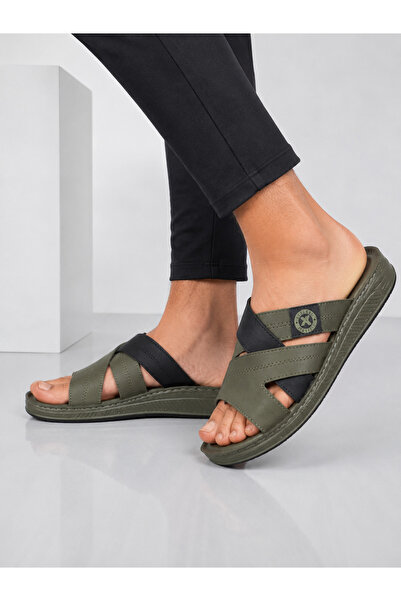 Trendline Alc Men's Soft Orthopedic Sole Home Daily Slippers