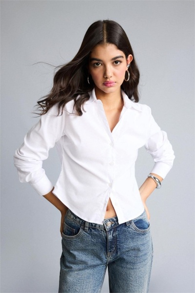 DeFacto Women's Long Sleeve Shirt Y3128Az/Wt36