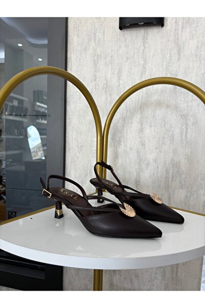 Asal ayakkabı stella tasarım toka 5 cm topuk stiletto