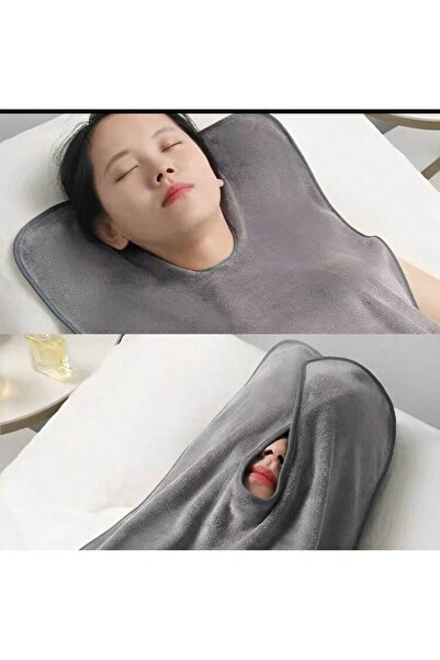 Generic Brand U Shape Spa Salon Towel for Facial and Massage (Hot and Cold Co...