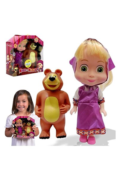 Masha and the Bear Masha 15 Cm Doll | Famous Cartoon | Ideal Gift Set for Gir...