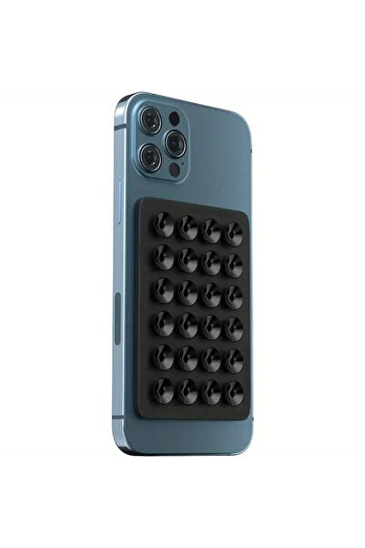 Choice black Silicone Suction Phone Holder Mat Multifunctional Suction Cup Wa...