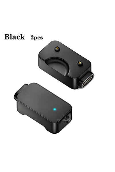 Choice1 Black2pcs Type-C Fast Charging,500mA Auto-Absorption, Portable Design...