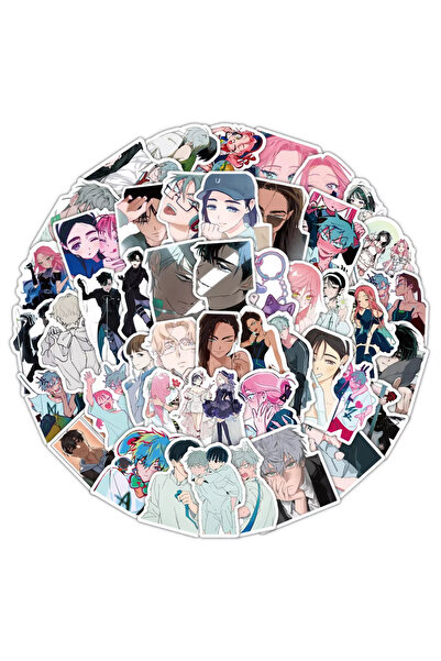 Choice 50pcs-Stickers 50pcsSpecial-shaped stage sticker Han Man alien stage m...