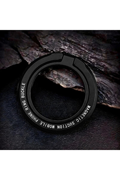 Choice Black Magnetic Phone Ring Holder Mobile Phone Bracket Removable 360° R...
