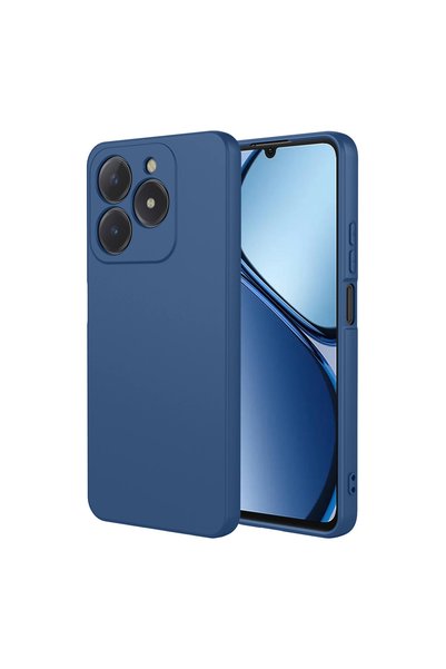 Choice6 غطاء هاتف أزرق لـ Realme Note 70T، غلاف بسيط سائل سحري لـ OPPO Realme...