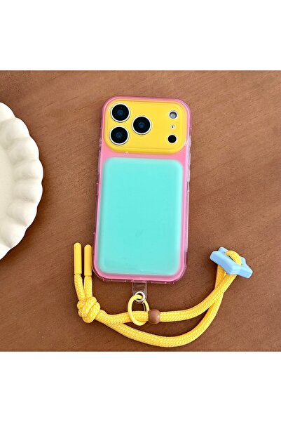 Choice10 iPhone17 Pro Max YELLOW Fashion Dopamine Color Collision Candy Color...