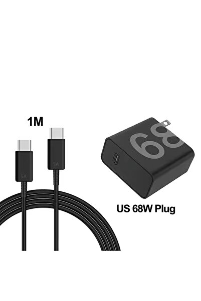 choice2 US 68W 2IN1 1M PD 68W For Charger USB C Type-C Fast Charge For iPhone...