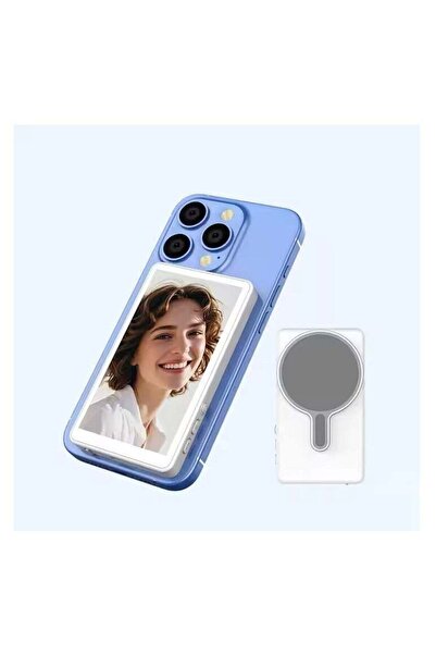 PopZa Magnetic Wireless Phone Selfie Monitor Bluetooth Vlog Screen with Real-...