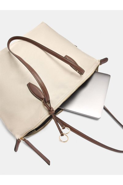 PARFOIS Kadın 14" Teknik Kumaş Shopper Çanta