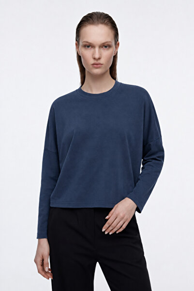 HAKKE Women's Long Sleeve Basic Bluz