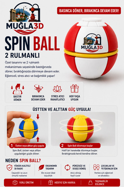 Spin Ball Fidget Oyuncak