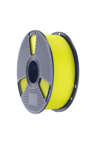 Sunlu Filament PLA+ pentru imprimantă 3D, 1.75 mm, 1 kg, Galben