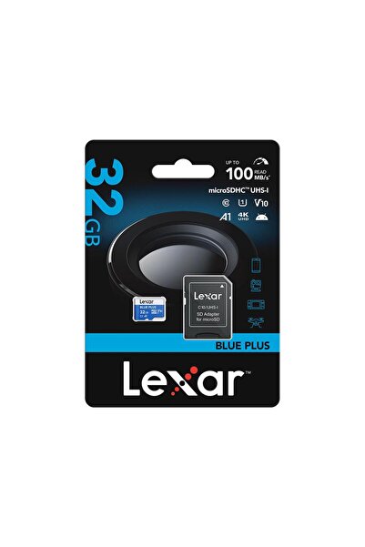 Lexar Blue Plus 32 GB Hafıza Kartı (100MB/S)