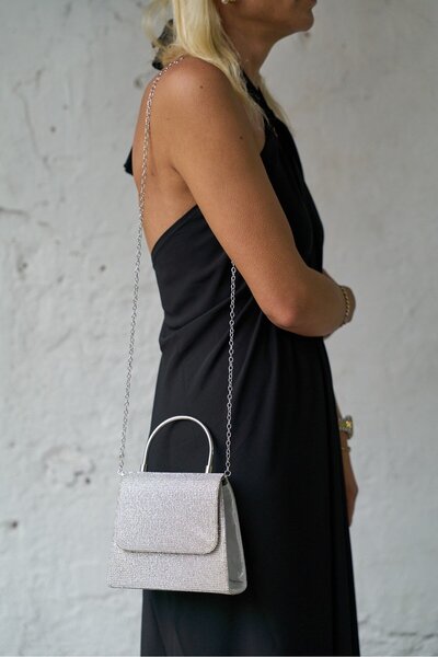 PELİN'İN AYAKKABILARI BAG 014 GÜMÜŞ