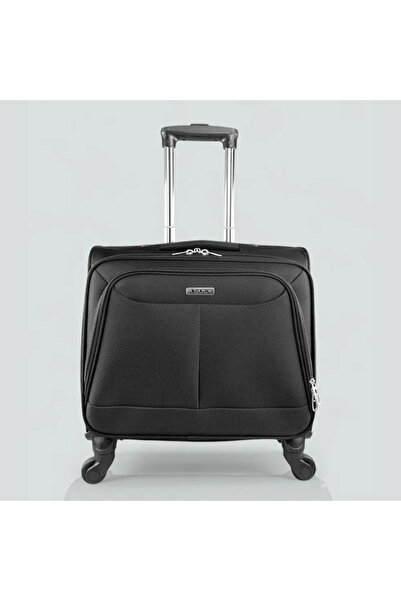 RCM Επαγγελματική Τσάντα Pilot με 4 Ρόδες & Θήκη Laptop 15.6" Μαύρη 16137-011