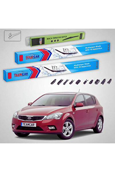 TEAMCAR Ștergătoare Kia Ceed I ED Facelift 2009-2012 |   Set Față și Spate Pl...