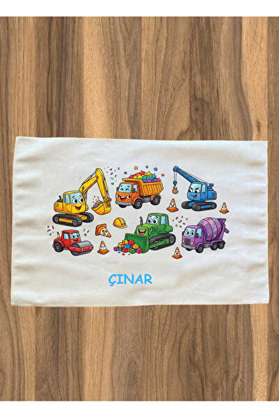 Elbasan Tekstil Kişiye Özel Beslenme Örtüsü 35 x 50 cm İsim Yazılabilir İş Ma...