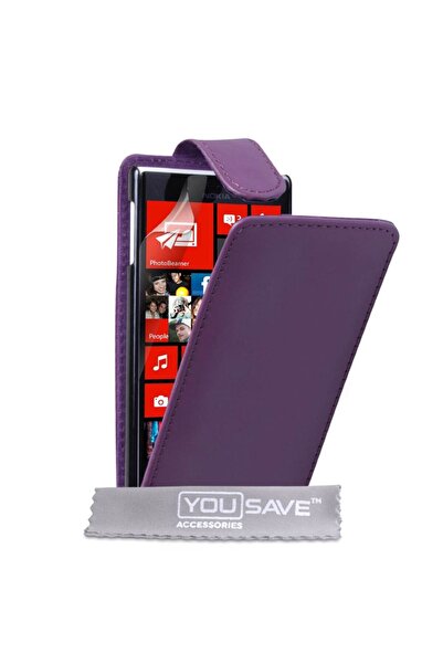 YouSave Accessories YouSave Κάθετη Θήκη Flip (NO-KA01-Z239) Μωβ + Προστατευτι...