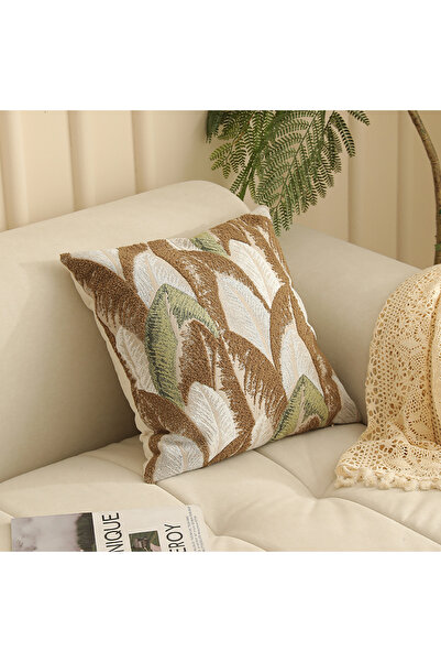 Cannon Decorative Cushion, Polyester Jacquard, 45 x 45 cm, Design TH-SM3988-1A