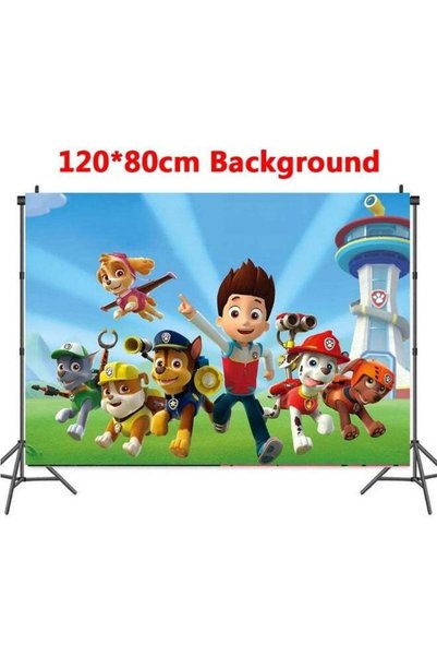 Generic Paw Patrol Birthday Supplies Paw Patrol, Party Decorations & Tableware cake Toppers Balloons Backdrops Cups etc. dog theme Themed Birthday Party Decorations for Kids