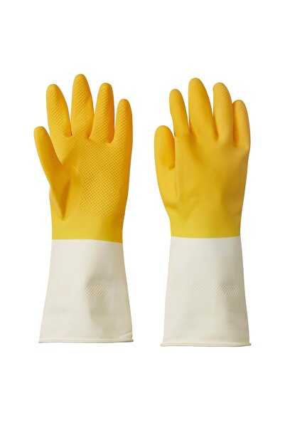 Generic Brand Cleaning Gloves, M, Bright Yellow