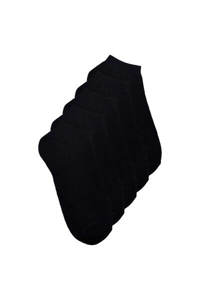 Jack & Jones Σετ 5 ζευγάρια κάλτσες κοντές μαύρες