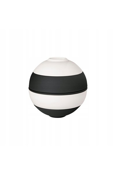 like. by Villeroy & Boch Set de veselă emblematică La petite Boule, alb-negru...