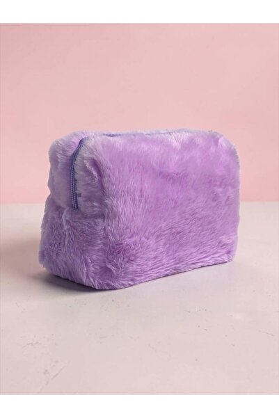 LEGAN 8045 Peluş Makyaj Çantası – Pembe Kozmetik ve Bakım Çantası