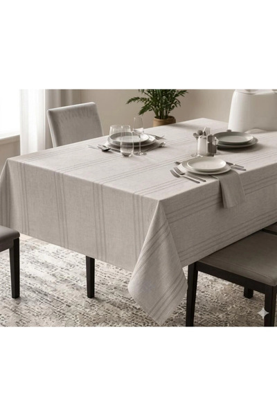 SORA GROUP Eco Lounge Dertsiz Tablecloth 160X220 Stone Color