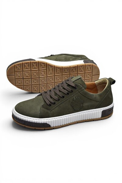 PAPATAY 9012 Men's Casual Genuine Leather Men's Shoes - Men's Daily Lace-Up S...