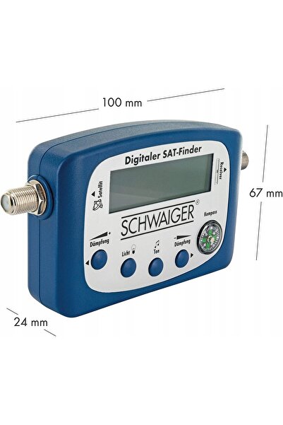 NO BRAND Tester de semnal satelit digital SAT-FINDER LCD LIBOX, aparat de măs...