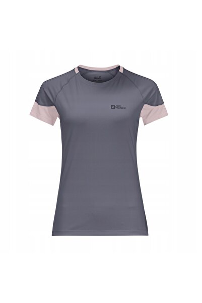 Jack Wolfskin Tricou de trekking de damă Narrows delfin XS