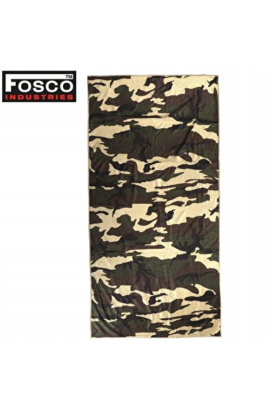 NO BRAND Prosop din microfibră cu uscare rapidă Fosco 120 x 60 cm Woodland + ...
