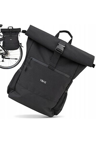 NO BRAND Rucsac de bicicletă 2 în 1 YBAG Negru Universal pentru laptop de 17''