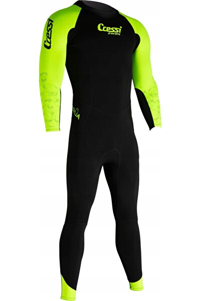 NO BRAND Pantaloni de înot din spumă pentru bărbați Cressi Karua 3/2 mm negru...