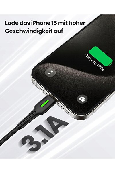 NO BRAND SET DE 2 CABLURI USB-C - INIU - DI-D3C