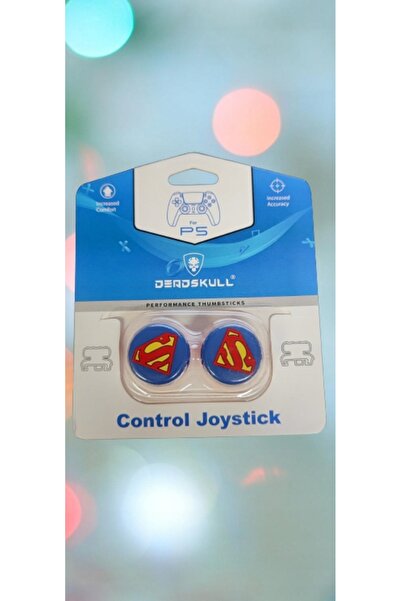 NO BRAND Capace de cauciuc analogice FPS pentru PS4 PS5 Superman