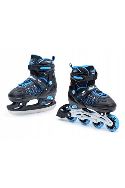 NO BRAND SMJ SPORT JACK Patine 2-în-1 pentru bărbați, patine de gheață și pat...