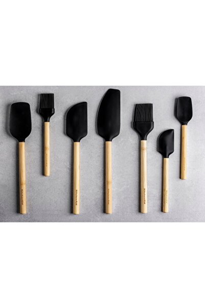 Kitchenaid Pensula de silicon de bucatarie pentru prajituri si carne, cu mane...