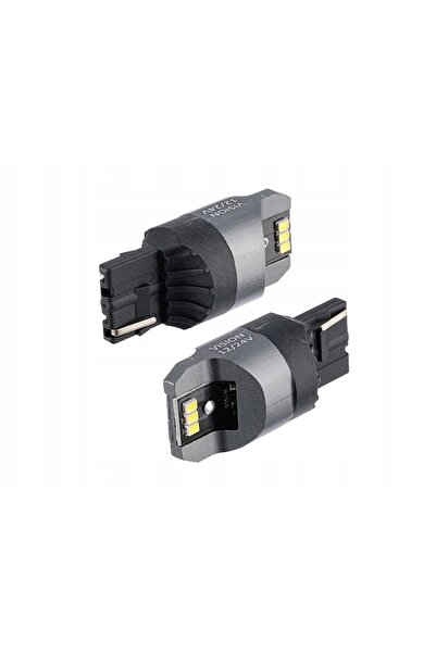 Vision W21W T20d 12/24V 6x 3020 SMD LE bec CANBUS nepolar, alb, 2 buc.